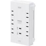 700-TAP046CW 電源タップ USB充電機能付き PD30W対応 サンワダイレクト