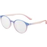 MATERIA DESIGN リーディンググラス 眼鏡 ブルーピンク ディーブレス