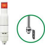 Φ40 積層式LED表示灯+ブザー+点滅(ポール) 100V アロー(シュナイダーエレクトリック)