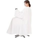 No．4316 エレカットジャンボ袖付刈布 ホワイト カトレア本舗