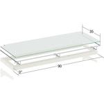 505-90 シルキー色パン什器用EC用アクリル棚セット 中日販売