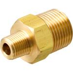 - 六角ニップル 異径 黄銅製 モノタロウ 46630055