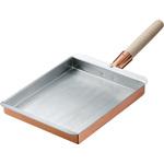 TK銅玉子焼関西型用木柄 田辺金具