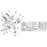 横つり縦つり兼用クランプ(ABJ)5.0t用部品 日本クランプ(JAPAN CLAMP)