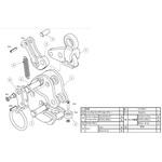 横つり縦つり兼用クランプ(HJ)0.5t用部品 日本クランプ(JAPAN CLAMP)