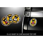 D.A.D BABY in CAR マグネット GARSON