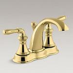 K-393-N4-PB Devonshire(デボンシャー) 2ハンドルセンターセット 洗面用水栓 KOHLER(コーラー)