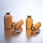 バイアル瓶 本体のみ  茶 NEG(日電理化硝子)