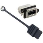 Rugged Usb， Gen 2，  Type A ，rght Angle， AMPHENOL
