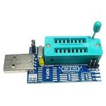 FLASHPRO Seeit， EPROMプログラマ FLASHPRO EEPROM 24C / 25C， SPIフラッシュ25xxxxプログラマ， ZIF16ソケット用 Seeit