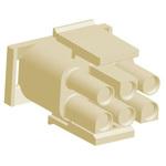TE Connectivity コネクタハウジング オス 6極 2列 6.35mm メイテンロック TE Connectivity Japan(旧:TYCOELECTRONICS(タイコエレクトロニクス))