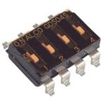 TE Connectivity ディップスイッチ， スライド， SPST TE Connectivity Japan(旧:TYCOELECTRONICS(タイコエレクトロニクス))