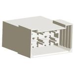 TE Connectivity 圧着カバー 6極， ナチュラル TE Connectivity Japan(旧:TYCOELECTRONICS(タイコエレクトロニクス))