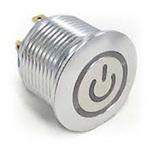 TE Connectivity 押しボタンスイッチ 3 A ラッチ パネルマウント 緑 双極双投(DPDT) IP67 TE Connectivity Japan(旧:TYCOELECTRONICS(タイコエレクトロニクス))