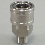 - バルブレス中圧用ソケットカプラー・ステンレス(メネジ取付用) モノタロウ 47307206