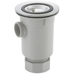 樹脂製小型ゴミ収納器付防臭排水トラップ(50A) SUGICO(スギコ)
