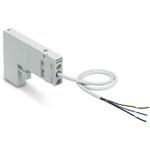 SY3000用(プラグイン)出力付ブランキングプレート SMC