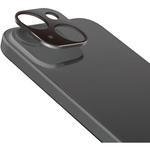 PM-A23AFLLP2BK iPhone15/15Plus カメラカバー アルミフレーム カメラレンズ保護カバー エレコム