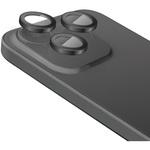 PM-A23CFLLGBK iPhone15Pro/15ProMax カメラフィルム ガラス 高透明 表面硬度10H カメラレンズ保護カバー エレコム