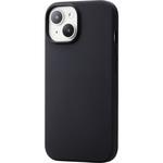 iPhone15 ケース ハイブリッド シリコン カメラレンズ保護設計 エレコム
