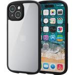 iPhone15 ケース ハイブリッド 耐衝撃 軽量 薄型 背面クリア TOUGH SLIM LITE 極限保護 エレコム