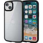 iPhone15 Plus ケース ハイブリッド 衝撃吸収 軽量 薄型 カメラ周り保護 TOUGH SLIM LITE エレコム