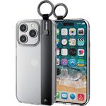 iPhone15 Pro ケース ハイブリッド 衝撃吸収 カメラレンズ保護設計 リング付 &me エレコム