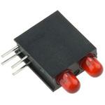 ダイアライト 基板用LED表示灯 2色 スルーホール実装 DIALIGHT