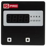 デジタル電流計 RS PRO 4桁 AC LED RS PRO