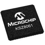 KSZ8061MNGW マイクロチップ， イーサネット PHY トランシーバ IEEE 802.3az， 3.3V， 48-Pin QFN MICROCHIP