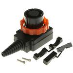 215-6414 ラウドスピーカーコネクタ RS PRO 8極 オス ライトアングル ケーブルマウント RS PRO