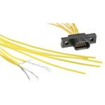 リード付Micro D-subコネクタ Cinch DCDAシリーズ 1.27mmピッチ  ストレート メス CINCH