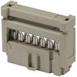 基板接続用ヘッダ SEK-18シリーズ， 2列 2.54mmピッチ ハーティング