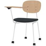 オリカチェア テーブル付ネスティングタイプ WOODtoneセットカラー：WD  座：ウレタンレザー張り＜配送時組立サービス付＞ イトーキ