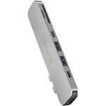ドッキングステーション ハブ 6-in-1 PD 55W出力 Type-C×1 USB-A×1 HDMI×1 4極ミニ×1 エレコム