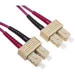 Patchcord Multi Duplex SC-SC Violet RS PRO