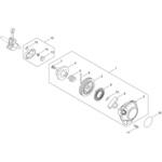 リコイルスタータ部品SSR2500-2T 新ダイワ