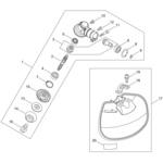 ギヤケース部品SSR2500-2T 新ダイワ