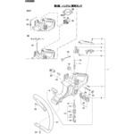 SVK3520Dハント  ハンドル燃料タンク シングウ(新宮商行)