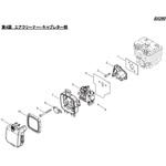 BX260  エアクリーナー・キャブレター部 シングウ(新宮商行)