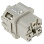 09200030301+09200042711 Harting ヘビーデューティパワーコネクタキット カプラキット メス 4 + PE極 ハーティング