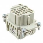 09162243101 Harting 電源コネクタインサート Han DD HMC シリーズ メス 10A 250 V 6 B ハーティング