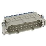 09330242648 Harting 電源コネクタインサート Han ES Press シリーズ オス 16A 500 V 24 B ハーティング
