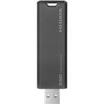 SSPS-US500GR USB 3.2 Gen 2対応 スティックSSD 500GB グレー×ブラック I ・O DATA(アイ・オー・データ)