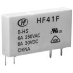 HF41F-060-ZT Hongfa Europe GMBH リレー 60V dc， 1c接点 6 A 基板実装 Hongfa(ホンファ)