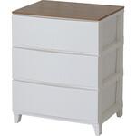 木製 天板付き ルームス チェスト ワイド サンカ