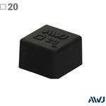 EL 角パイプアウターキャップ AWJ