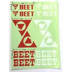 BEET ステッカーシート (A4サイズ) BEET