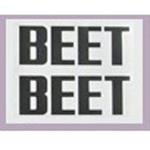 BEET ステッカー SMALL (クロ) BEET