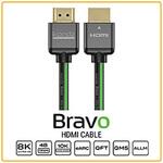 BRAVOHD0150 1.5m HDMIケーブル Bravo  BRAVO-HD0150 [1.5m /HDMI⇔HDMI /スタンダードタイプ] Kordz